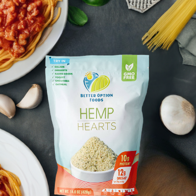 Hemp Hearts (Hulled Hemp Seeds)