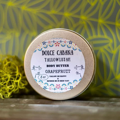 Tallow Grapefruit Body Butter