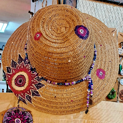 Sacret Eye Collection– Handmade Hat And Bag