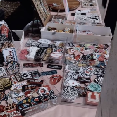 10x10 Booth Set Up Picture