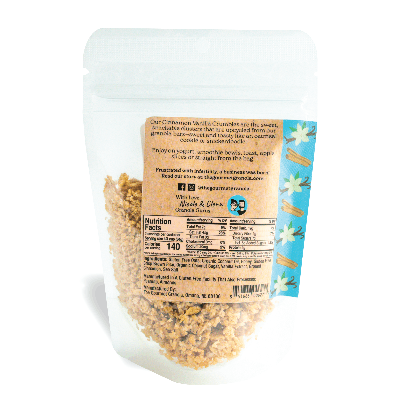 Cinnamon Vanilla Granola Bar Crumbles