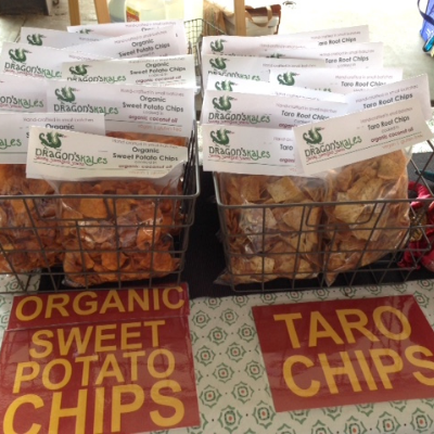 Sweet Potato Chips & Taro Root Chips