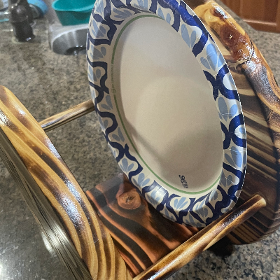 Paper Plate Holder