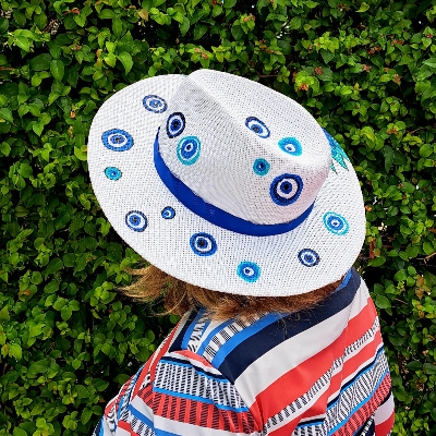 Mandala Hat Turkish Eyes