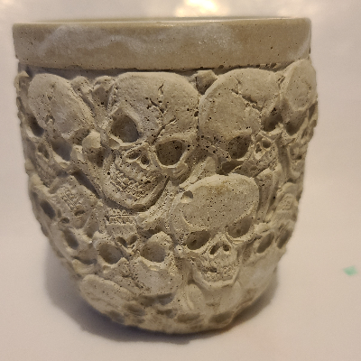 Skull Cup Candles