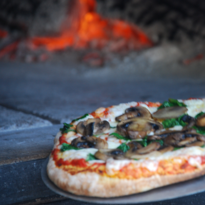Personal Sized Wood-Fired Pizza