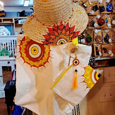 Sacret Eye Collection – Hat And Bag