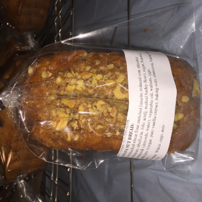 Vegan Banana Nut Bread