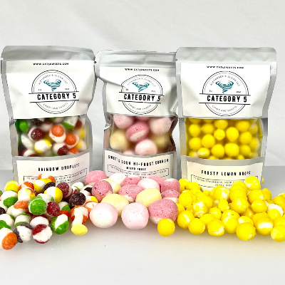 Freeze Dried Candy Sample Sour Mix 3 Pack