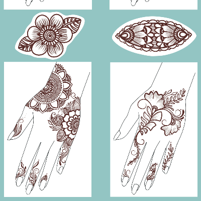 Henna Book Samples
