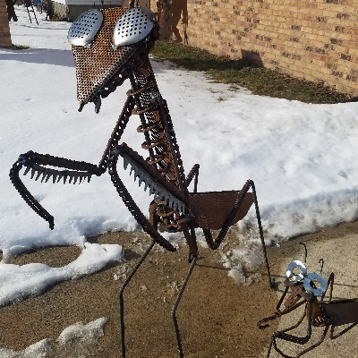 Scrap Metal Sculptures