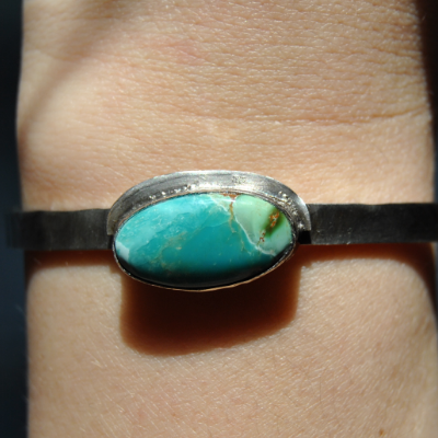 Brass Teardrop Hoops