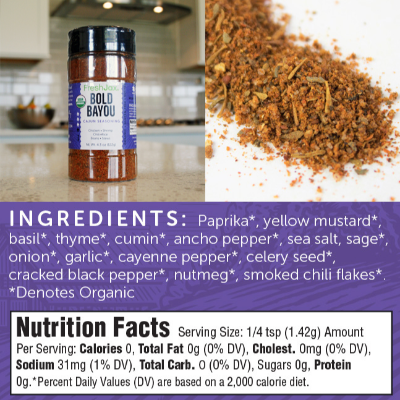 Bold Bayou Cajun Seasoning