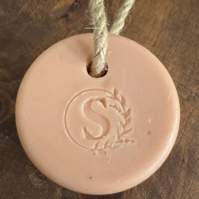 Pink  Bliss Soap On Rope