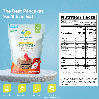 Gf Hemp Protein Pancake & Waffle Mix
