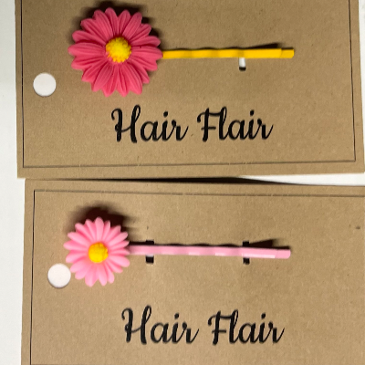 Floral Hair Clips