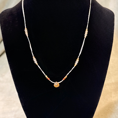 Rutilated Quartz, Indian Agate, And Citrine