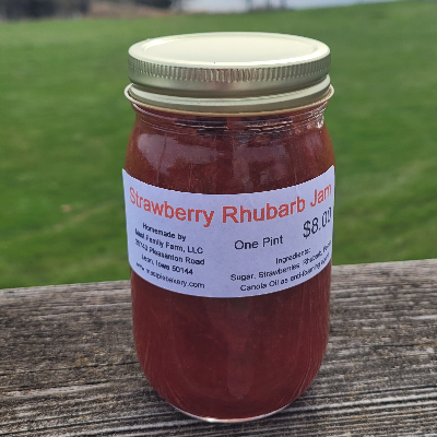 Jam, Strawberry Rhubarb