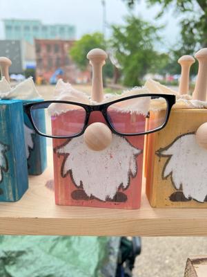 Gnome Glasses Holder - Various Color Options