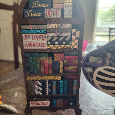 Empty Minature Bookcases