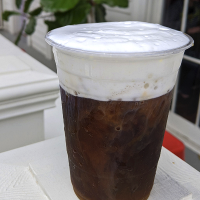 Kona Cold Brew Coffee With Vanilla Macadamia Cold Foam
