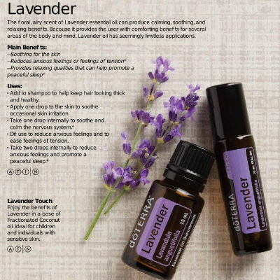 Lavender Oil - doTERRA Essential Oils - Marketspread