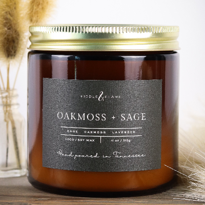 Oakmoss And Sage Candle