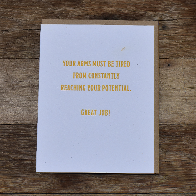 Reaching Your Potential Greeting Card
