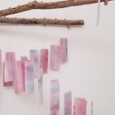Recycled Glass Chimes