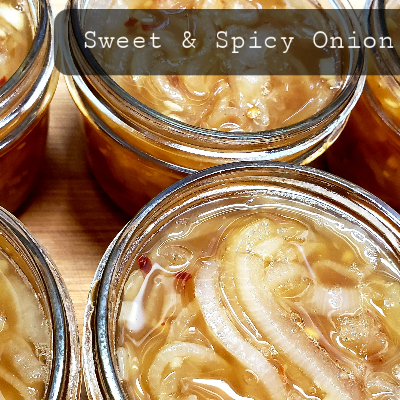 Sweet & Spicy Onion Savory 8 Oz Jar
