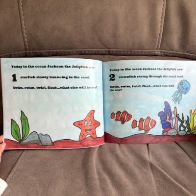 "Your Name" Underwater Adventure - Book Only