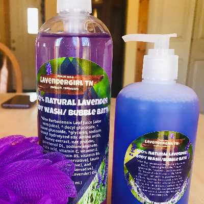 All Natural Lavender Body Wash/Bubble Bath