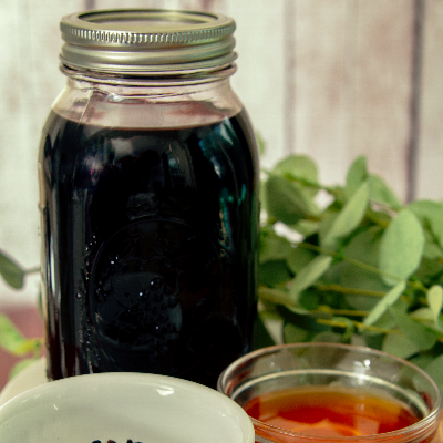Elderberry Syrup (Organic With Raw Honey)