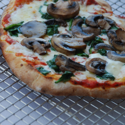 Personal Sized Wood-Fired Pizza