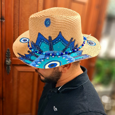 Mandala Hat Turkish Eye