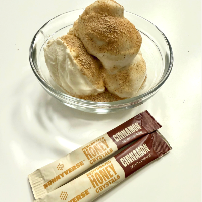 Dehydrated Honey Crystals - Cinnamon - Skinny Packs - 30 Ct Pouch