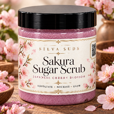4oz Jar - Foaming Sugar Scrub And Body Wash