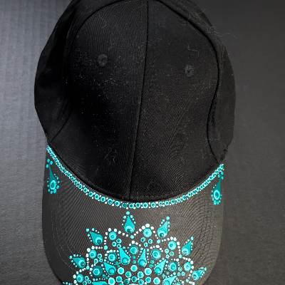 Handmade Hand Painted Ball Caps