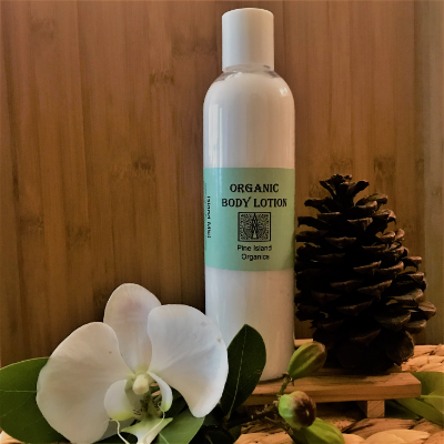 Organic Body Lotion Island Fragrance Collection