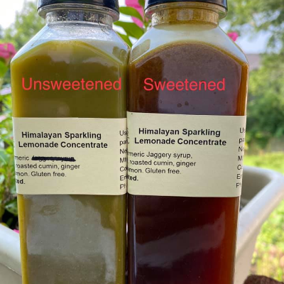 Himalayan Sparkng Lemonade ( Sweetened And Unsweetened)