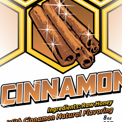 8 Oz Cinnamon Honey