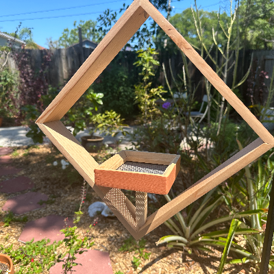 Diamond Bird Feeder