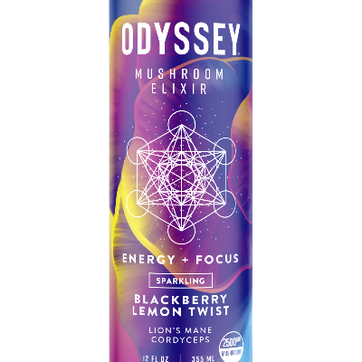 Odyssey Elixirs Blackberry Lemon Twist Sparkling