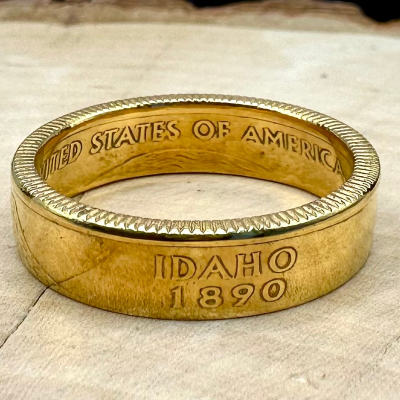 U.S. Idaho State Quarter Ring