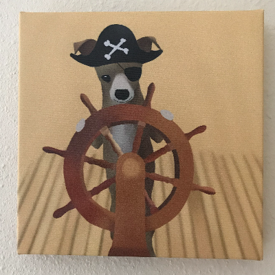 Canvas Print - Pirate Bean