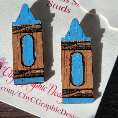 Crayon Earrings