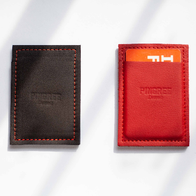 Handmade Wallet With Upcycled Leather