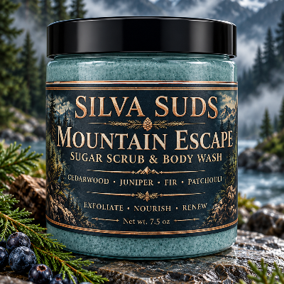 7.5oz Jar - Foaming Sugar Scrub And Body Wash