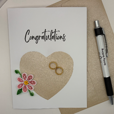 Congratulations - Wedding Or Engagemnt Card