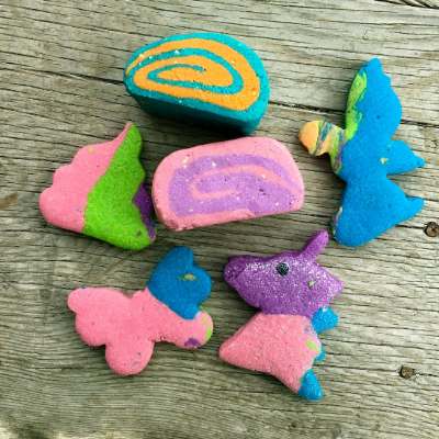 Bath Bombs Bubbles Salts & Tablets